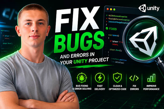 fix unity game bugs, crashes and build errors