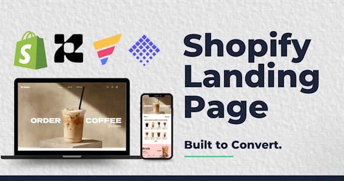design shopify product page, landing page by pagefly, gempages, shogun