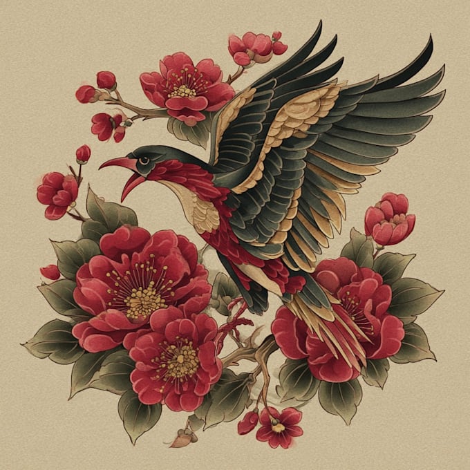 create traditional tattoo,logo design