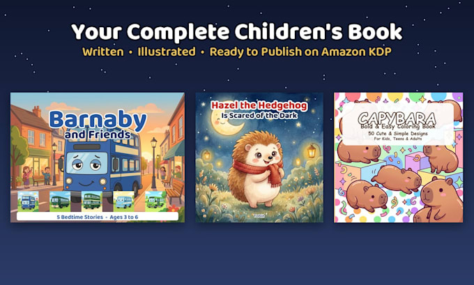 create a ready to publish childrens story book