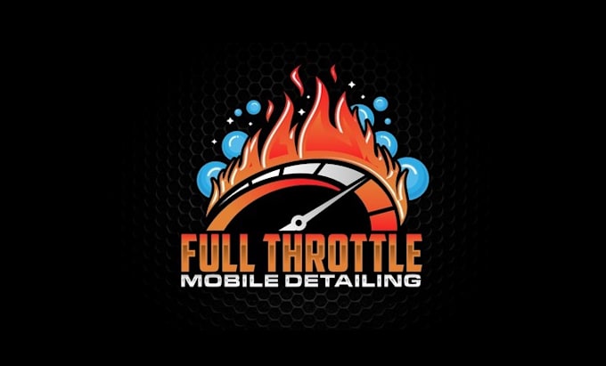 make super mobile auto detailing service logo
