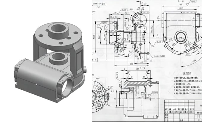 do technical, manufacturing, engineering and production drawings autocad2