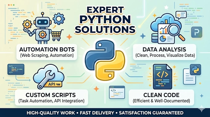 write python scripts for automation and google colab tasks