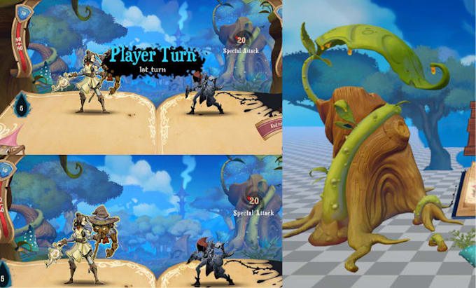 do 2d, 3d unity game art design, mobile game development unreal engine