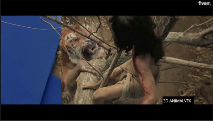 do realistic 3d animal animation, 3d animal model, rig, 3d creature , cgi, vfx