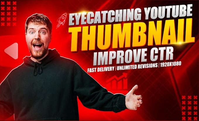 create high quality youtube thumbnail