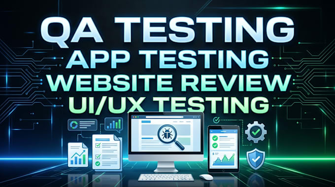 do qa user testing website review app testing ui ux testing ios android testing