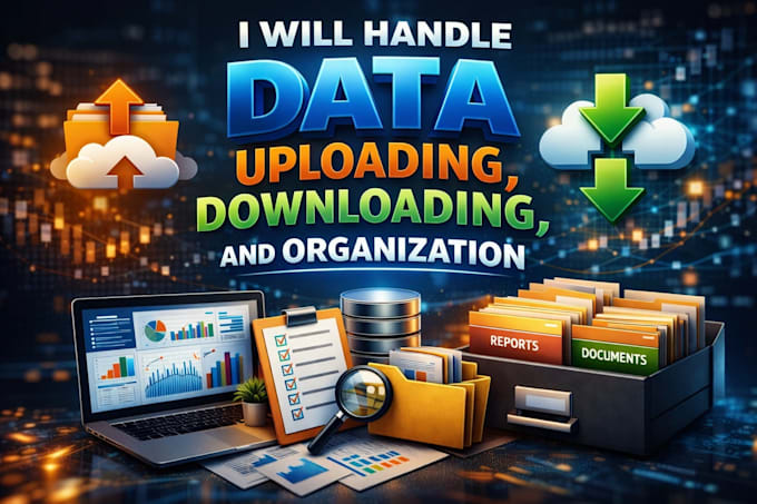 upload, download and organize your files professionally