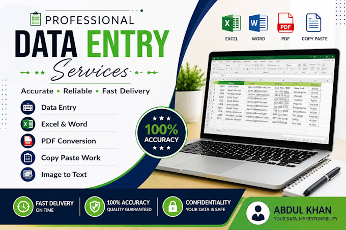 do accurate medical data entry and healthcare documentation