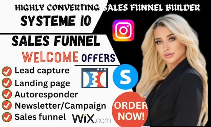 build systeme io sales funnel, systeme io landing page, systeme io website