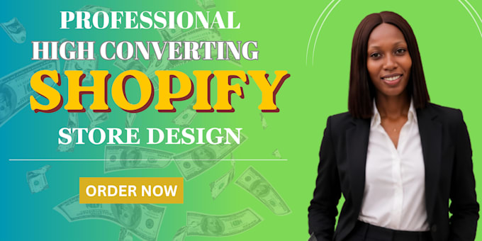 create one product shopify store, redesign shopify store