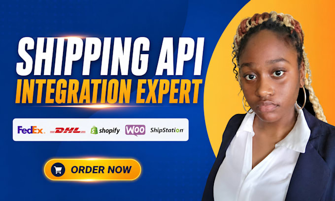 integrate fedex dhl usps shipstation shipping API with shopify woocommerce