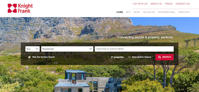 design real estate website, realtor and agent website