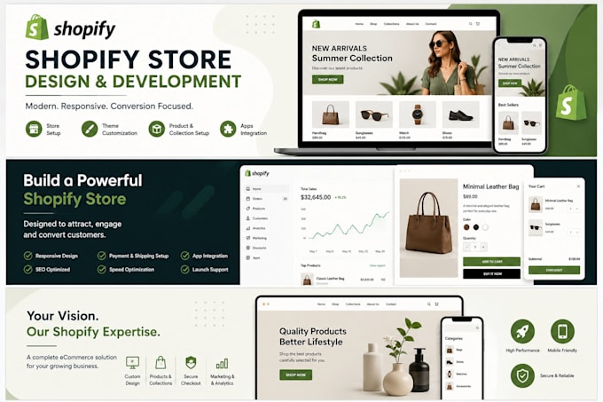 design and develop your shopify store