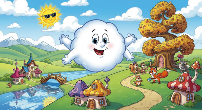 create an awesome illustration for you