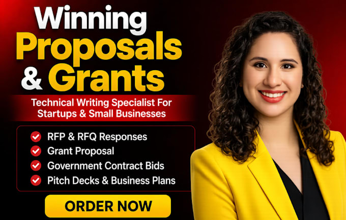 write winning rfp proposal government contract bid and tech startup sbir grant