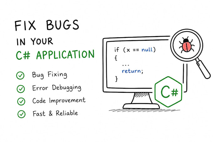 fix bugs in your c sharp application