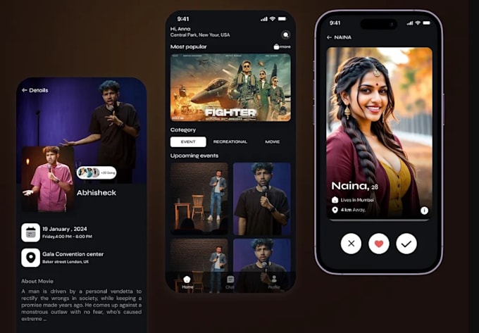 create a film booking website with livestream