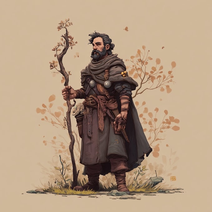 dnd character art and dnd character art