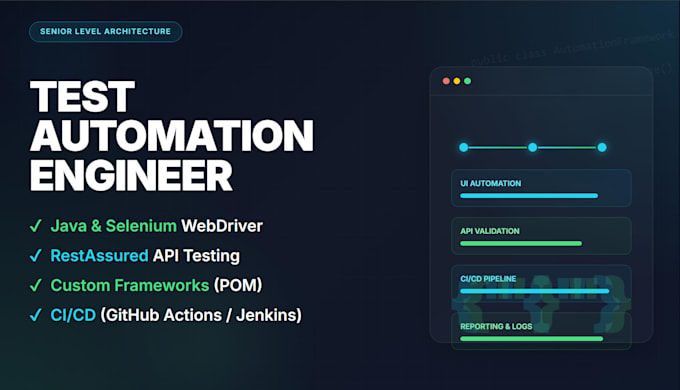 build a custom java selenium testng automation framework