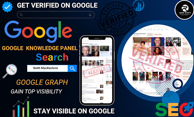 create a standard google knowledge panel knowledge graph for individual or brand