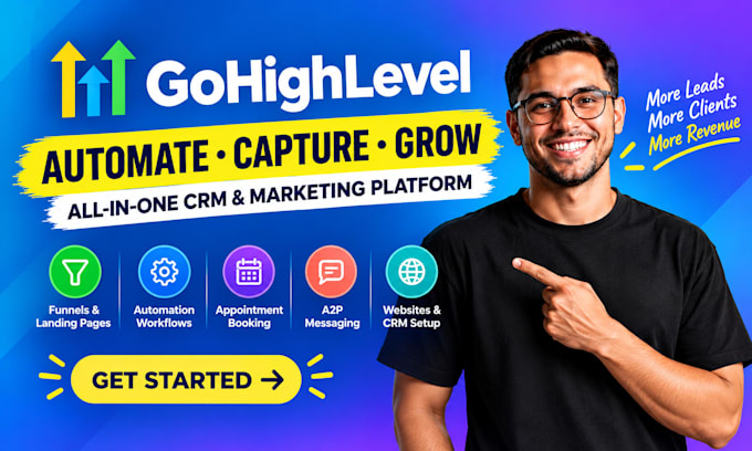 be gohighlevel expert, gohighlevel website automation, ghl crm, ghl sales funnel