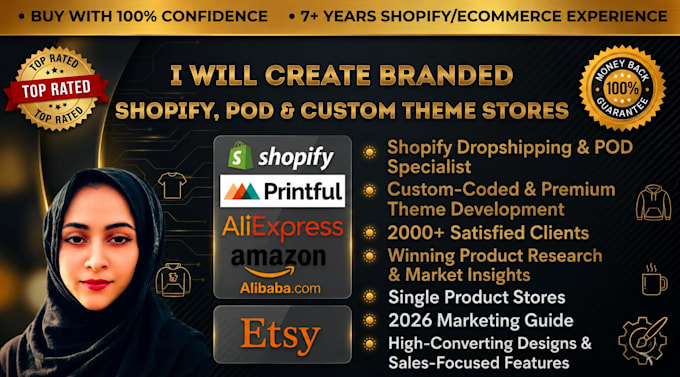 design a converting shopify website