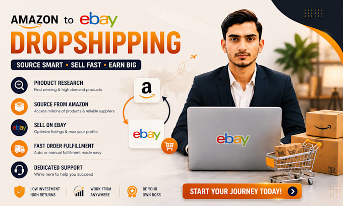 do amazon to ebay dropshipping and ebay product research
