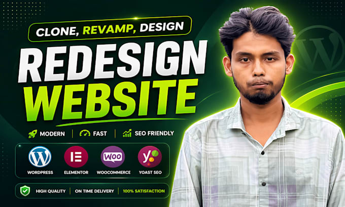 clone, copy, or duplicate any website with wordpress elementor