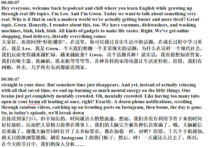 do english to chinese translation and localization