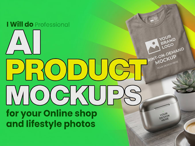 create consistent product mockups and lifestyle photos
