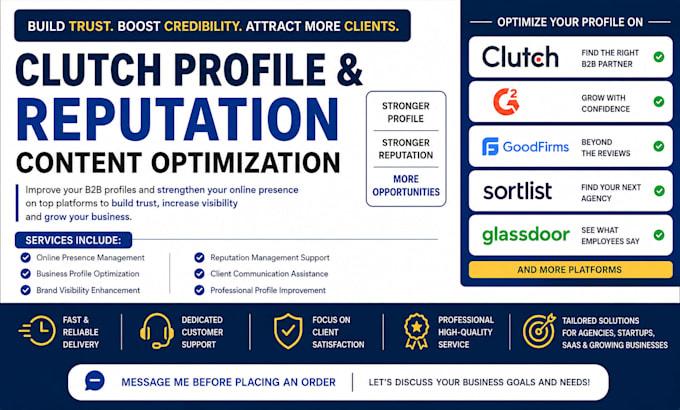 do clutch profile reputation and content optimization