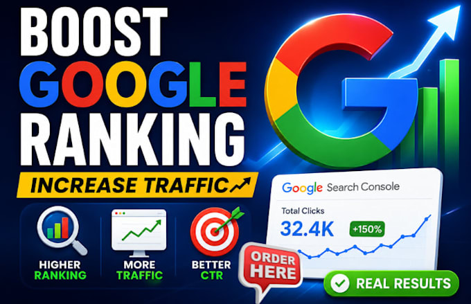 improve google ranking increase organic traffic and optimize  serp ctr