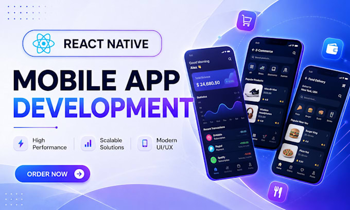 build mobile app development ios android app developer react native app
