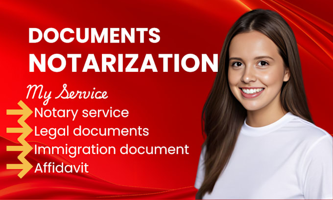 guide and prepare notarized financial documents for legal use