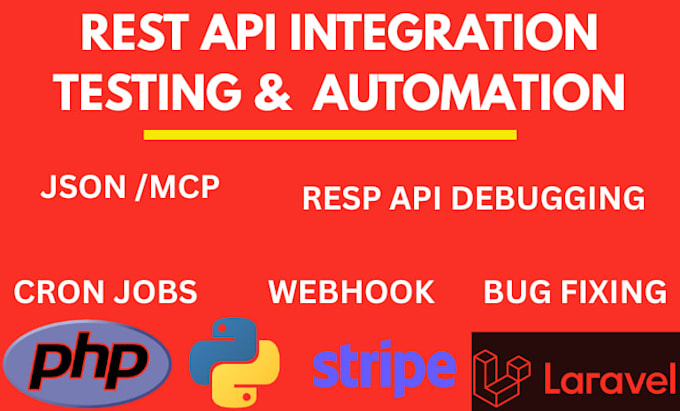 do api integration rest api development graphql api payment integration and mcp