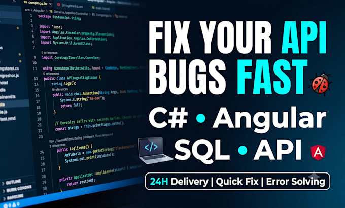 fix dotnet API errors quickly