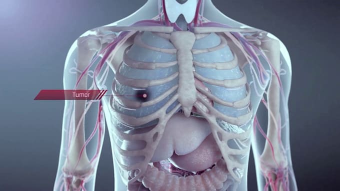 create 3d medical animation for cancer immunotherapy biotech pharmaceutical
