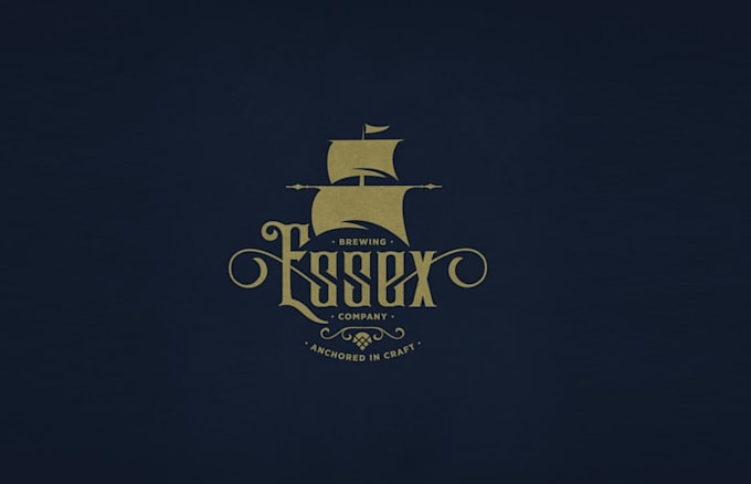 design historic brewery logo