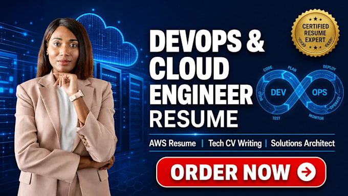 write an ats optimize cloud engineer or devops resume and cover letter