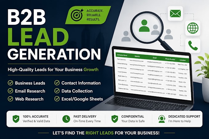 find business leads and contact information