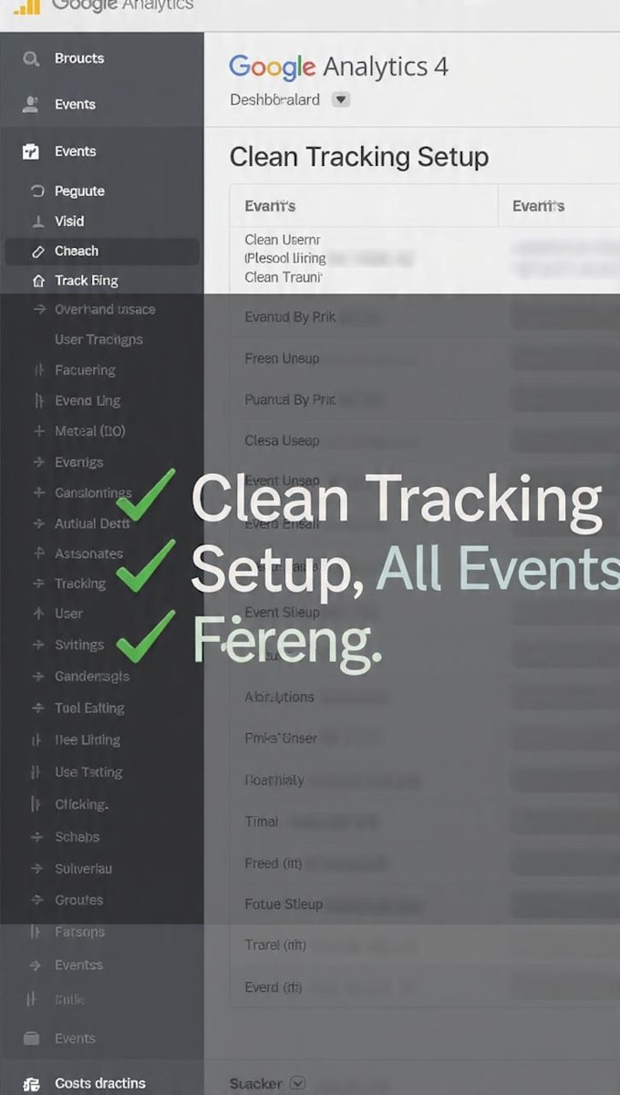 setup ga4, google tag manager, GTM and meta capi tracking