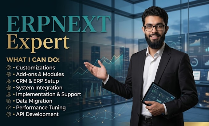 do erpnext customisation and implementation for you