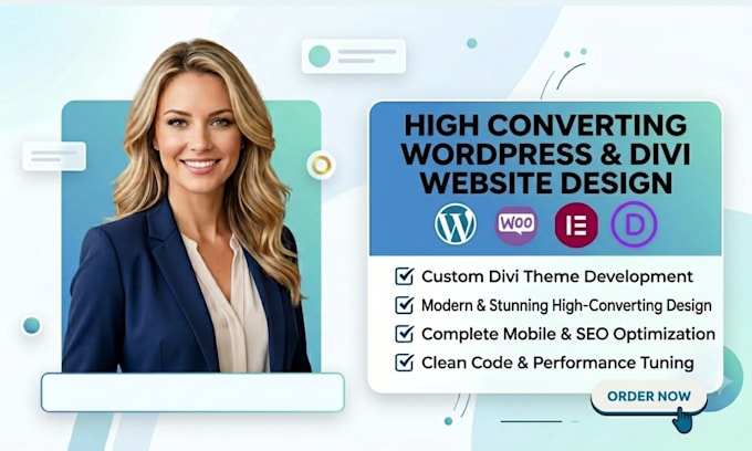 build wordpress website development, website developer, divi wordpress website