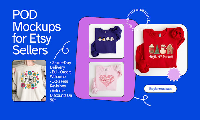 create realistic etsy tshirt mockups for your pod listings