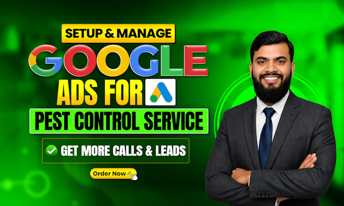 setup google ads for pest control