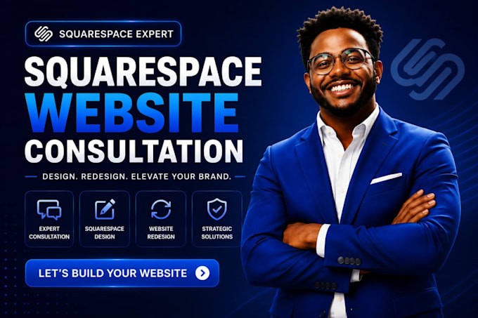 design a squarespace consultation website squarespace redesign website expert
