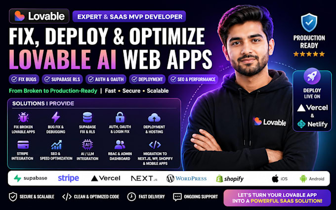 fix deploy lovable ai lovable web app lovable supabase rls vercel lovable app