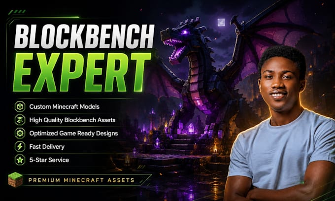 make high quality models in blockbench