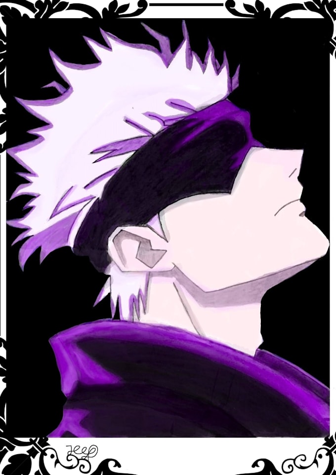 draw custom anime art or character illustration